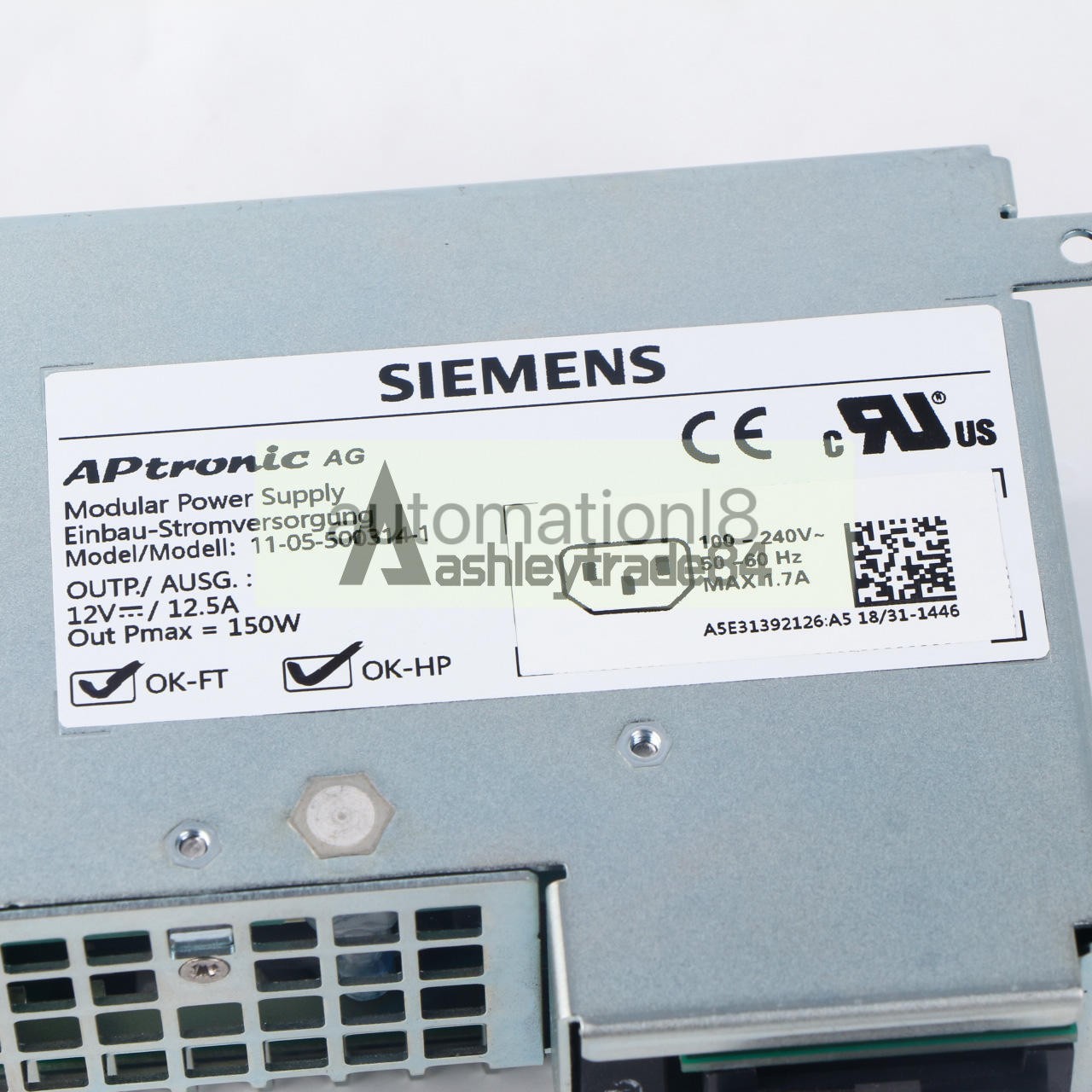 ONE Siemens A5E31392126 SIMATIC IPC Power supply