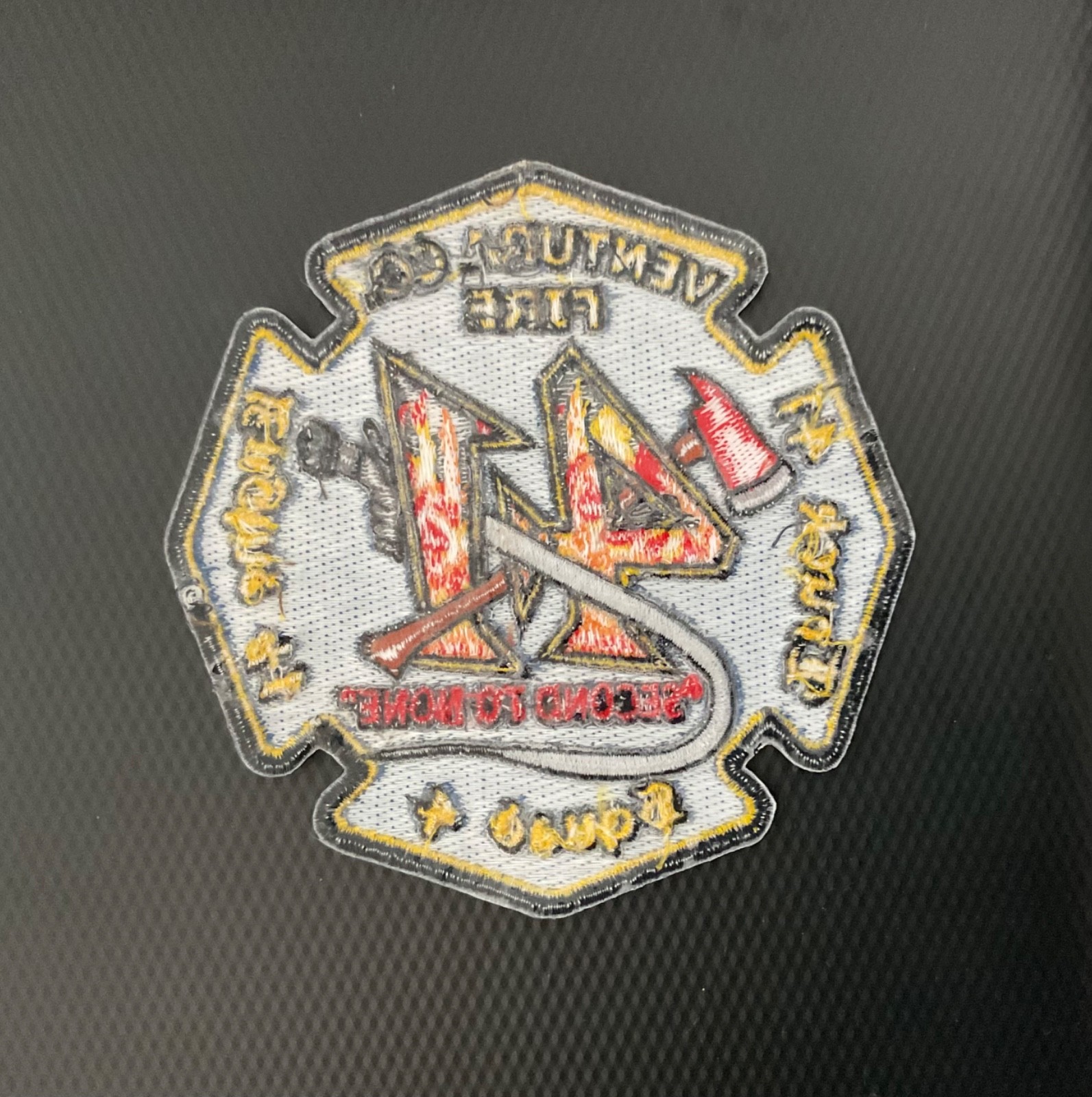 Ventura County Fire Department Patch - Squad 4 - Simi Valley “Second to None"