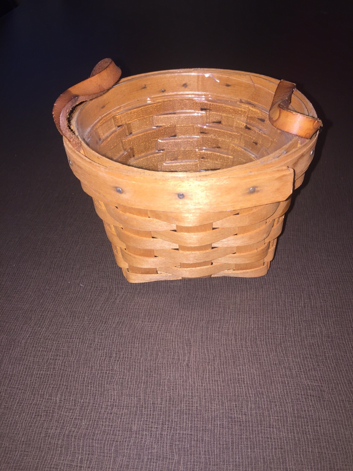 1990 Longaberger Basket Wirh Liner
