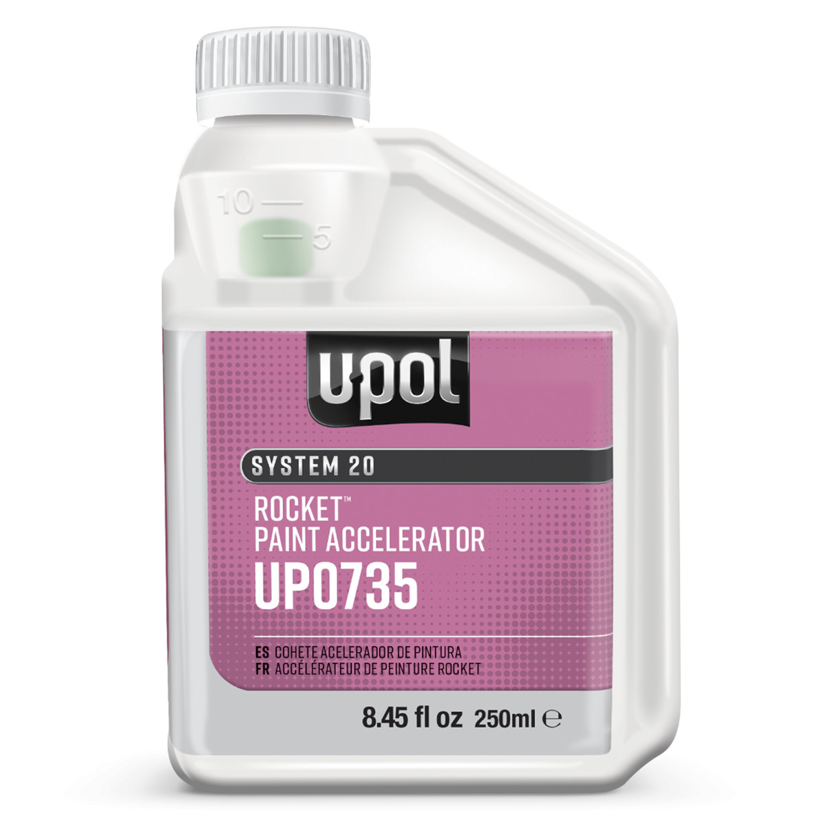 U-POL 735 Rocket Accelerator for 2K Paints Clearcoats Primers 250mL