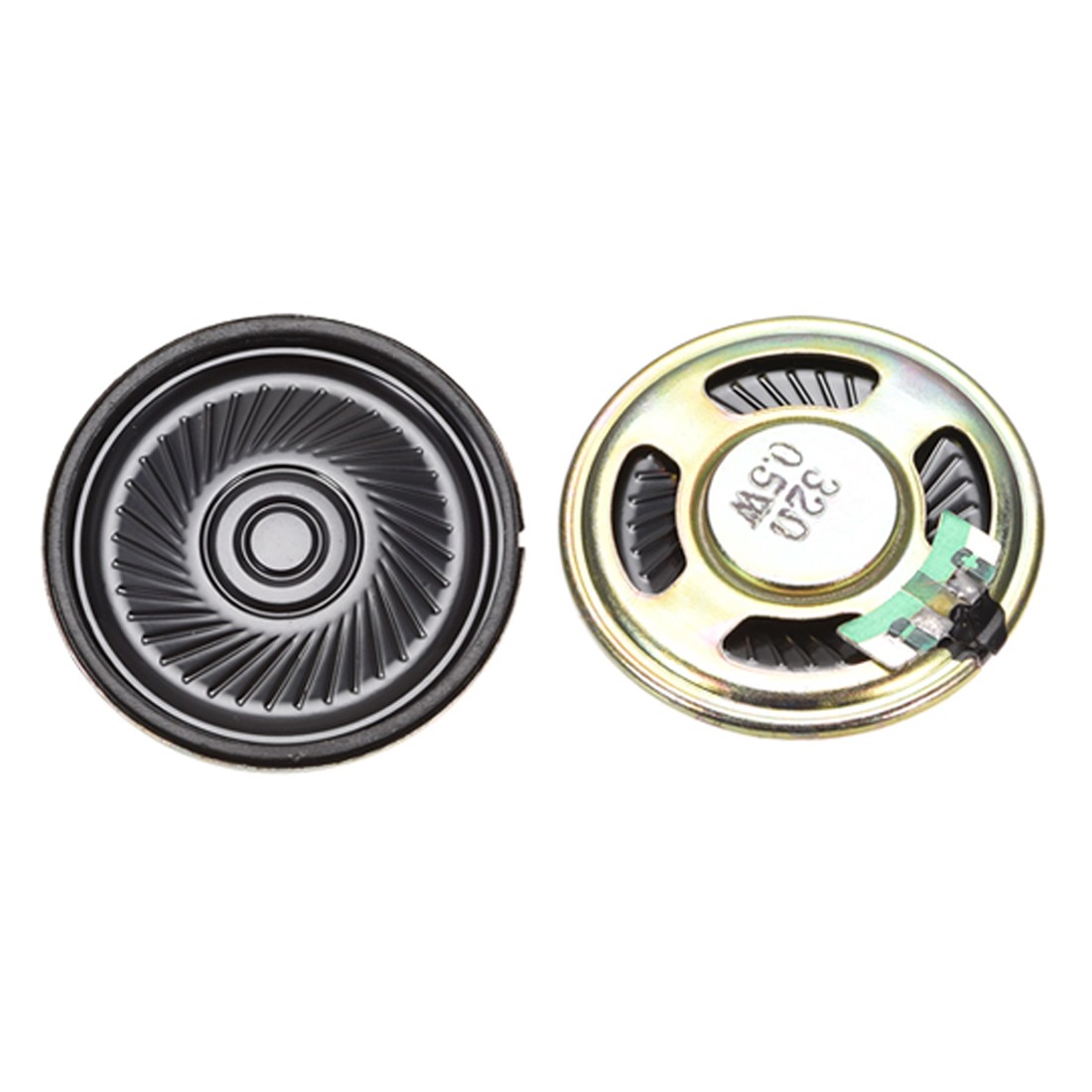 8PCS 0.5 W 32 Ohm Magnetic Speaker 40mm Round Replacement Loudspeaker