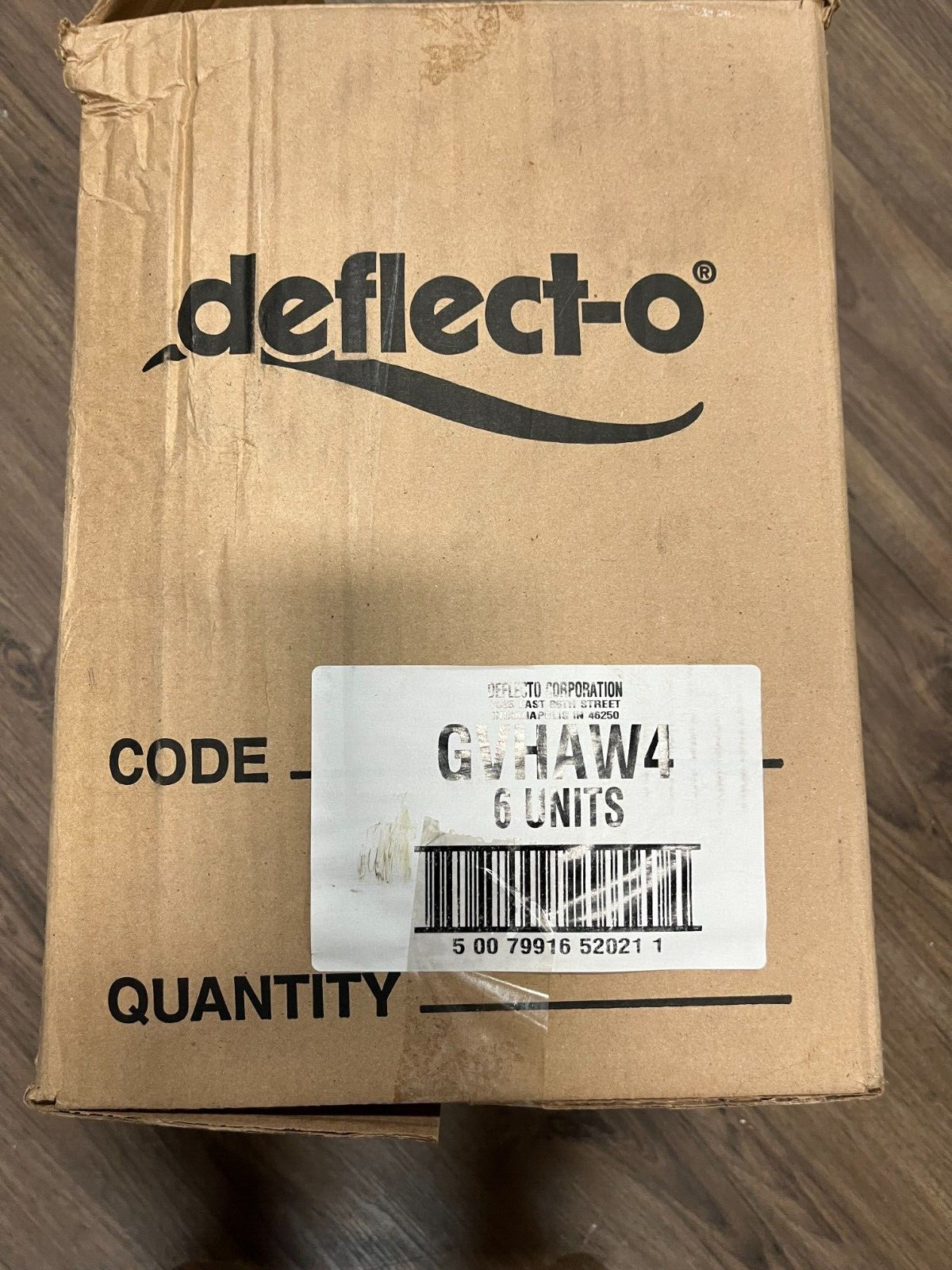 Qty 6 Deflect-O Deflecto Gvhaw4 Supurr Guard Louvered Vent Hood VENGVHAW4 (Z11)
