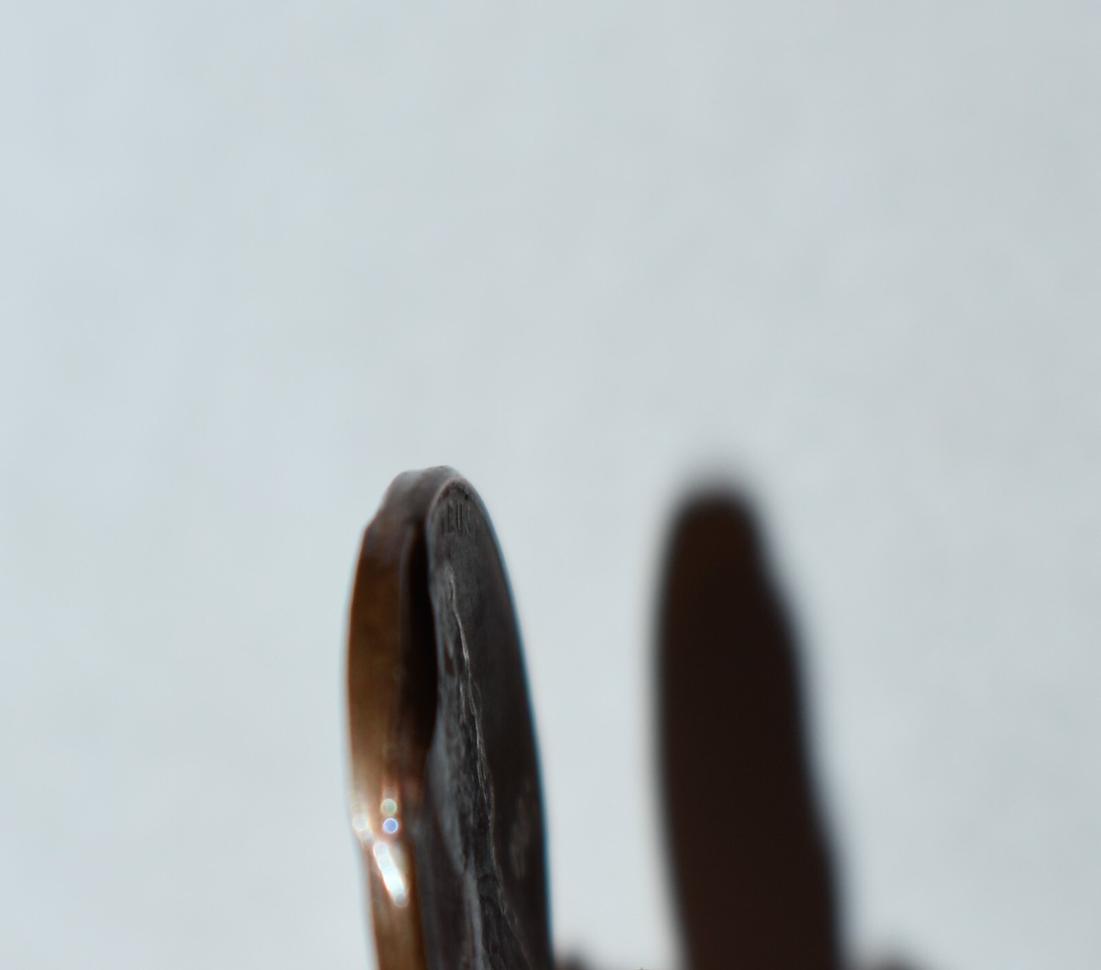 1982 No Mint P Lincoln Penny Error No Mint Mark Copper Varity Indent Multi Error