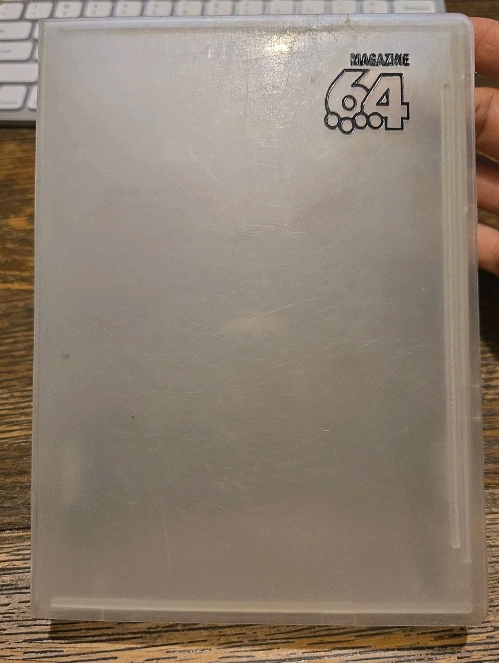 Magazine 64 Clear Plastic Hard Case