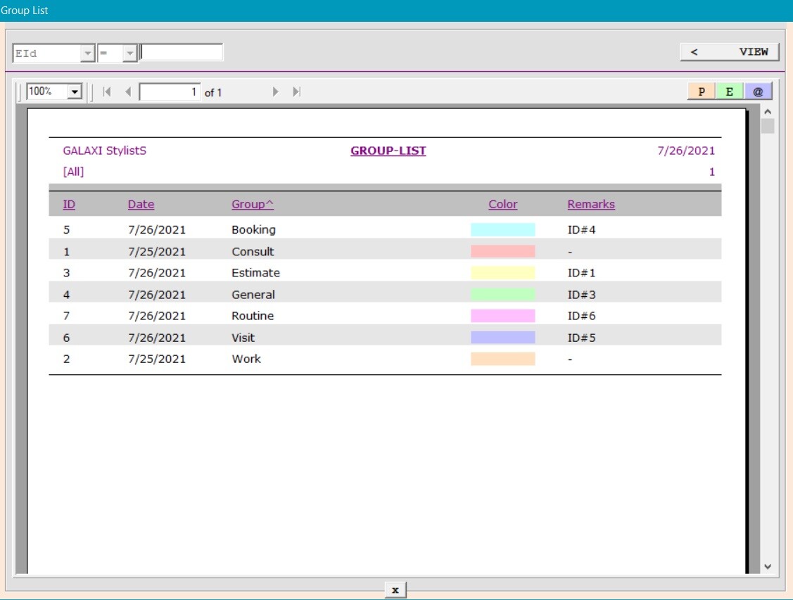 NVYN Visitor Schedule Software - Meet Work Plan Calendar