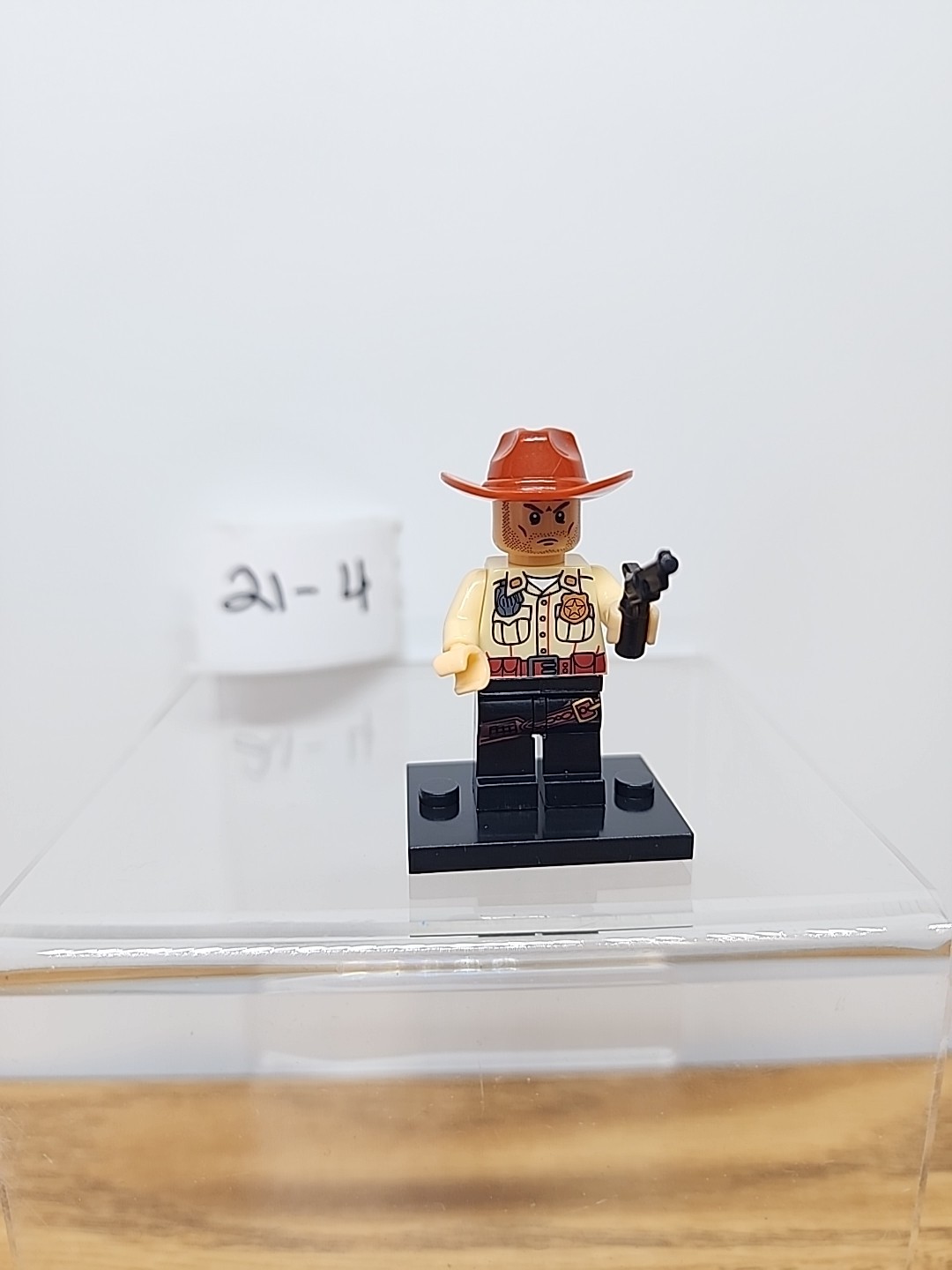 Rick Grimes Custom Minifigure Brand New