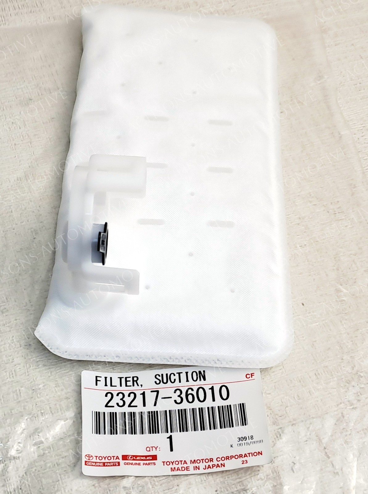 23217-36010 Lexus NX200t NX300 NX300h Genuine Fuel Pump Filter NEW OEM