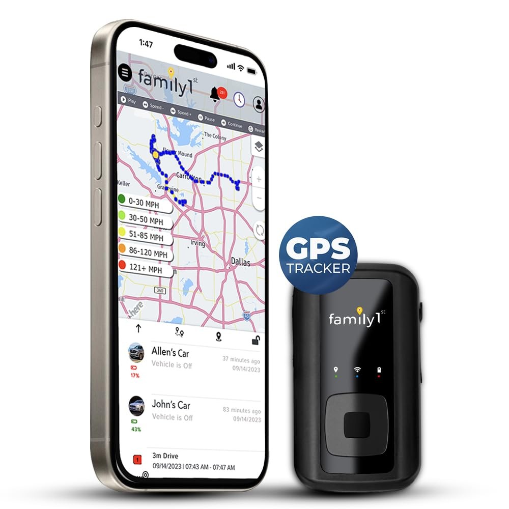 Family1st Portable Automobile Gps Trackers For Vehicles, Cars, Loved O