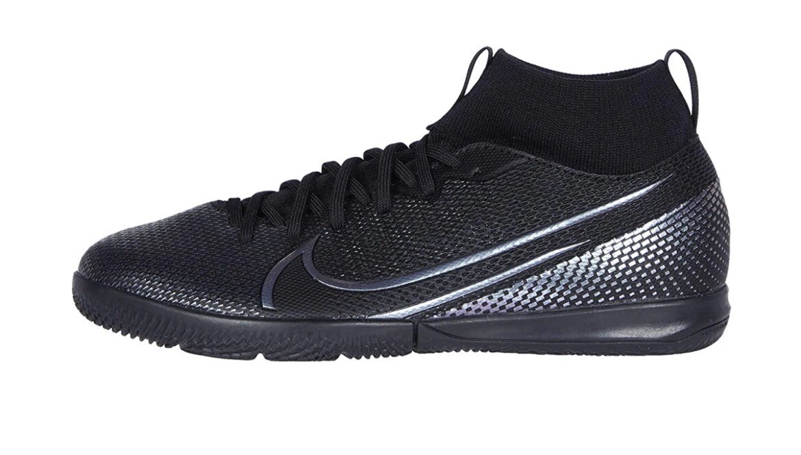 NIKE SUPERFLY 7 ACADEMY TF MERCURIAL BLACK SOCCER CLEATS AT7978-010 SZ 13 NWOB