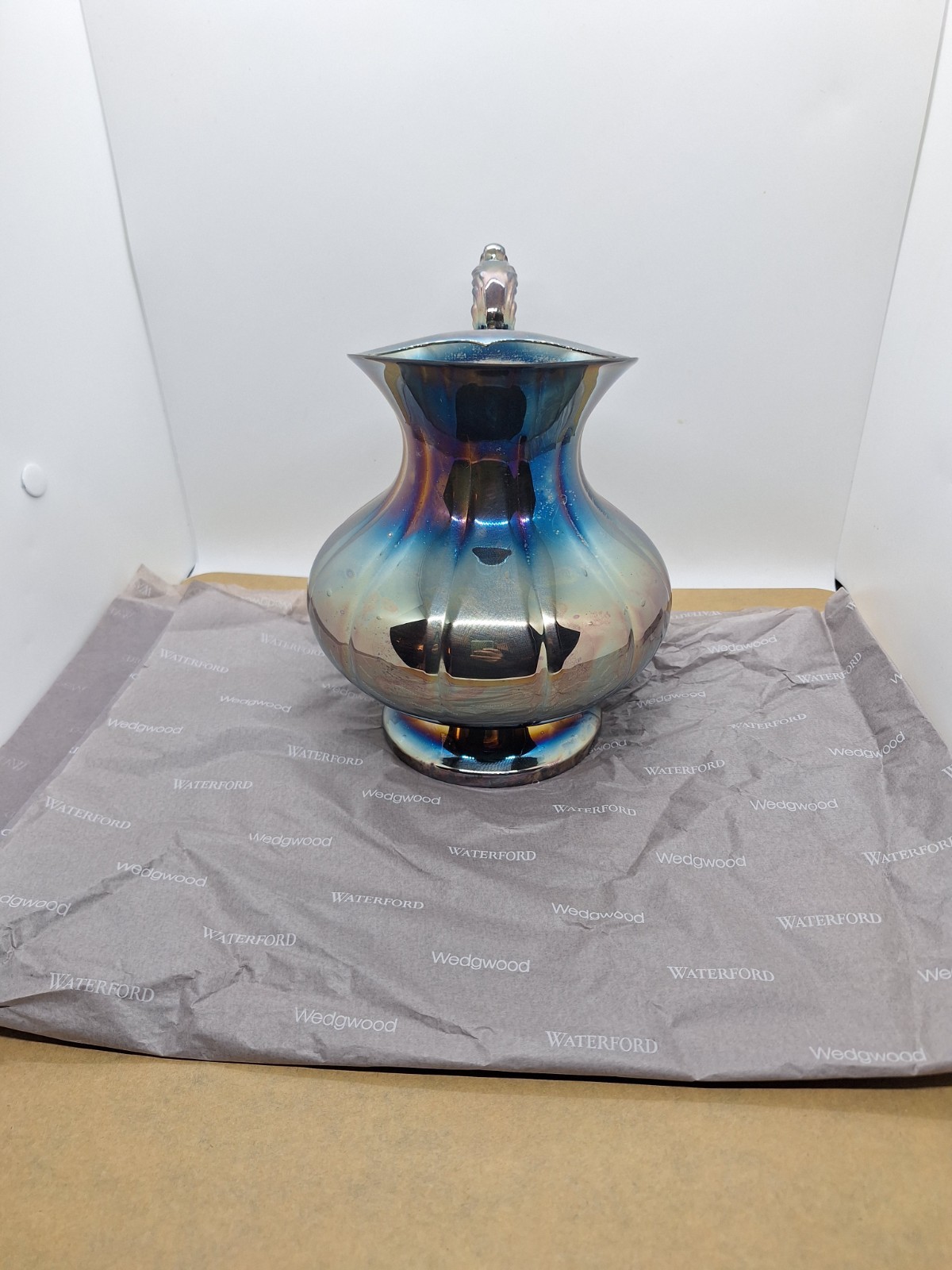 Vintage Sheffield Silverplate Pitcher With Ice Guard, Model S-8507