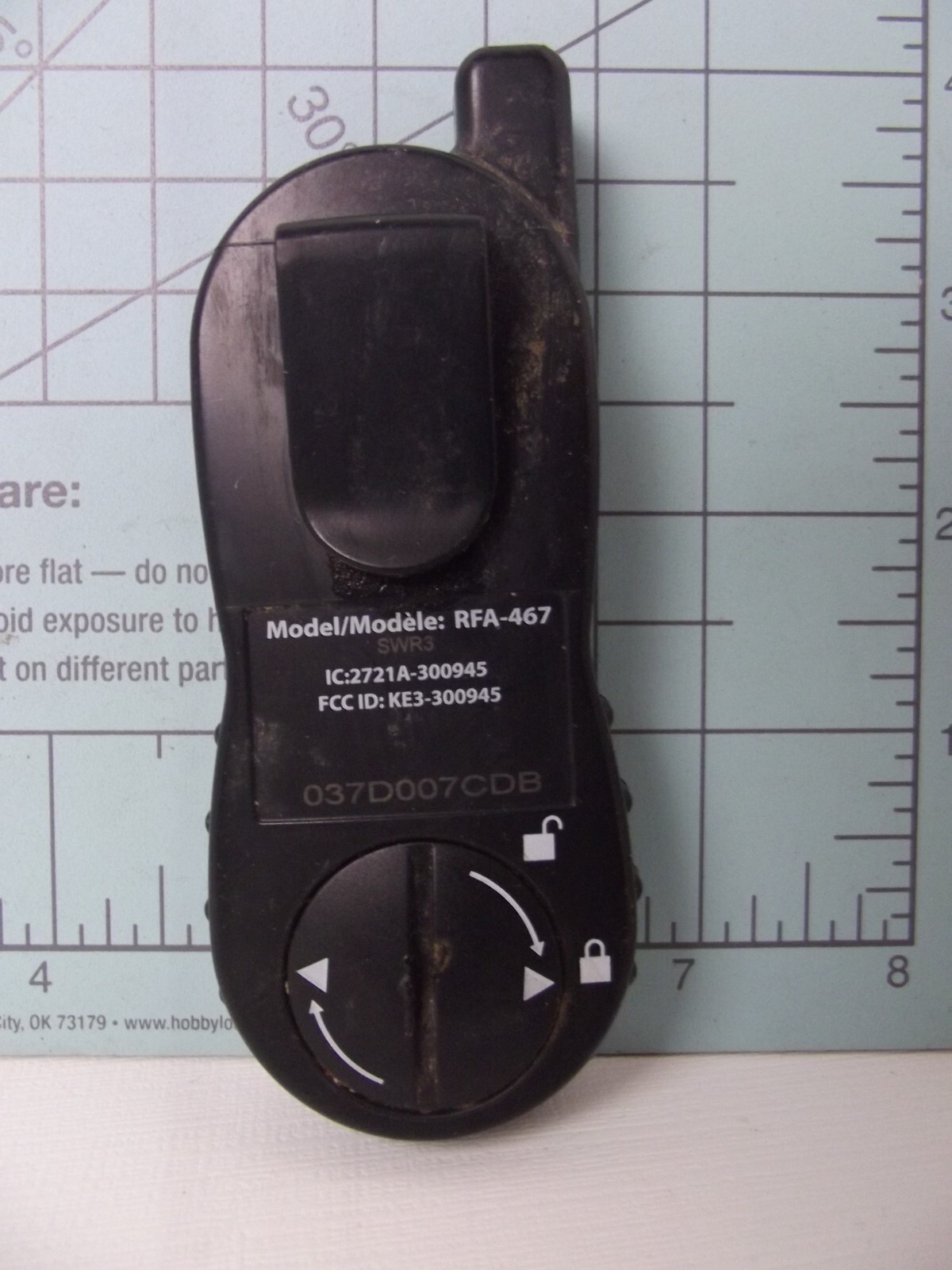 Remote Control Controller for PetSafe Wireless RFA467 Shock Bark