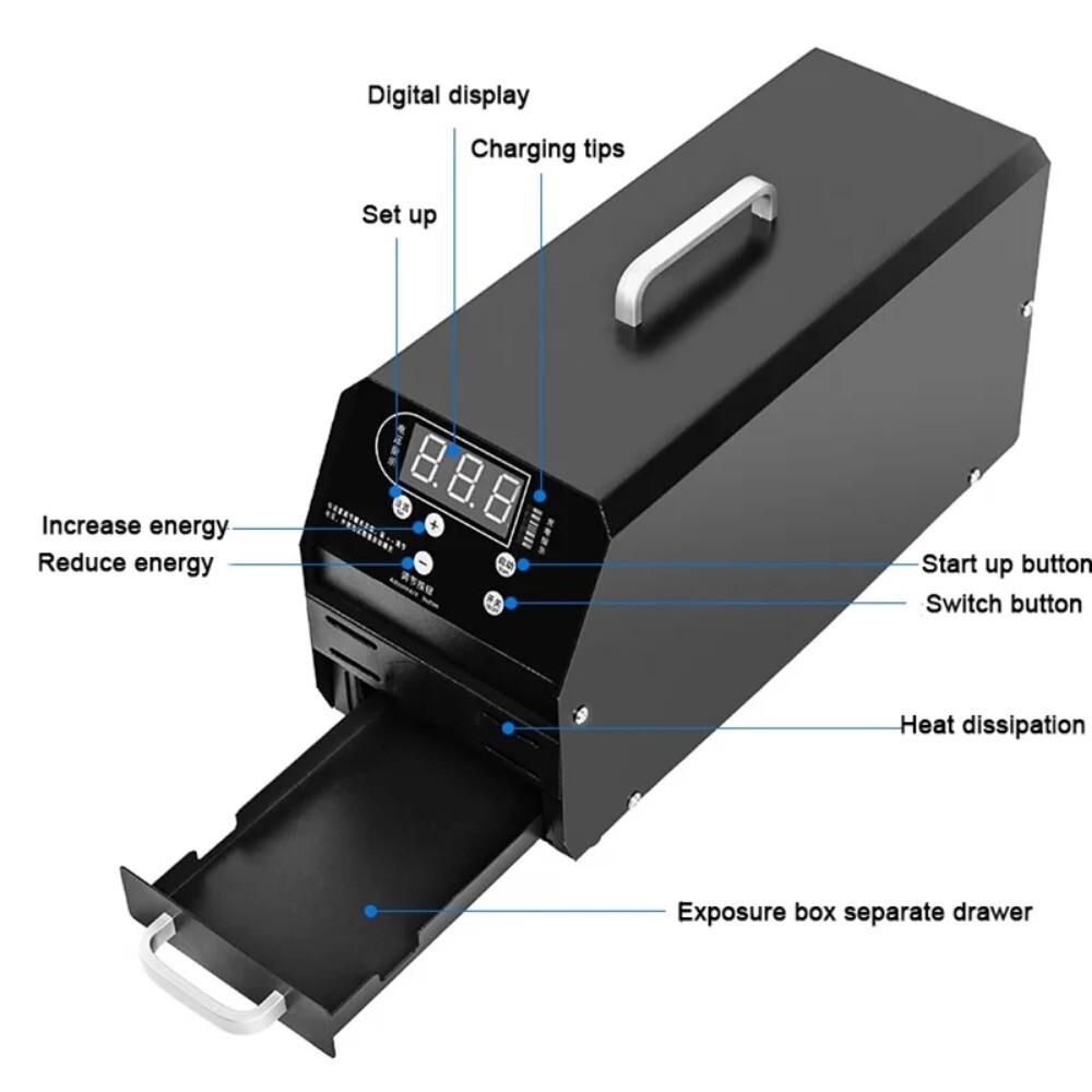 Stamping Making Upgrade Digital Photosensitive Seal Flash Stamp Machine