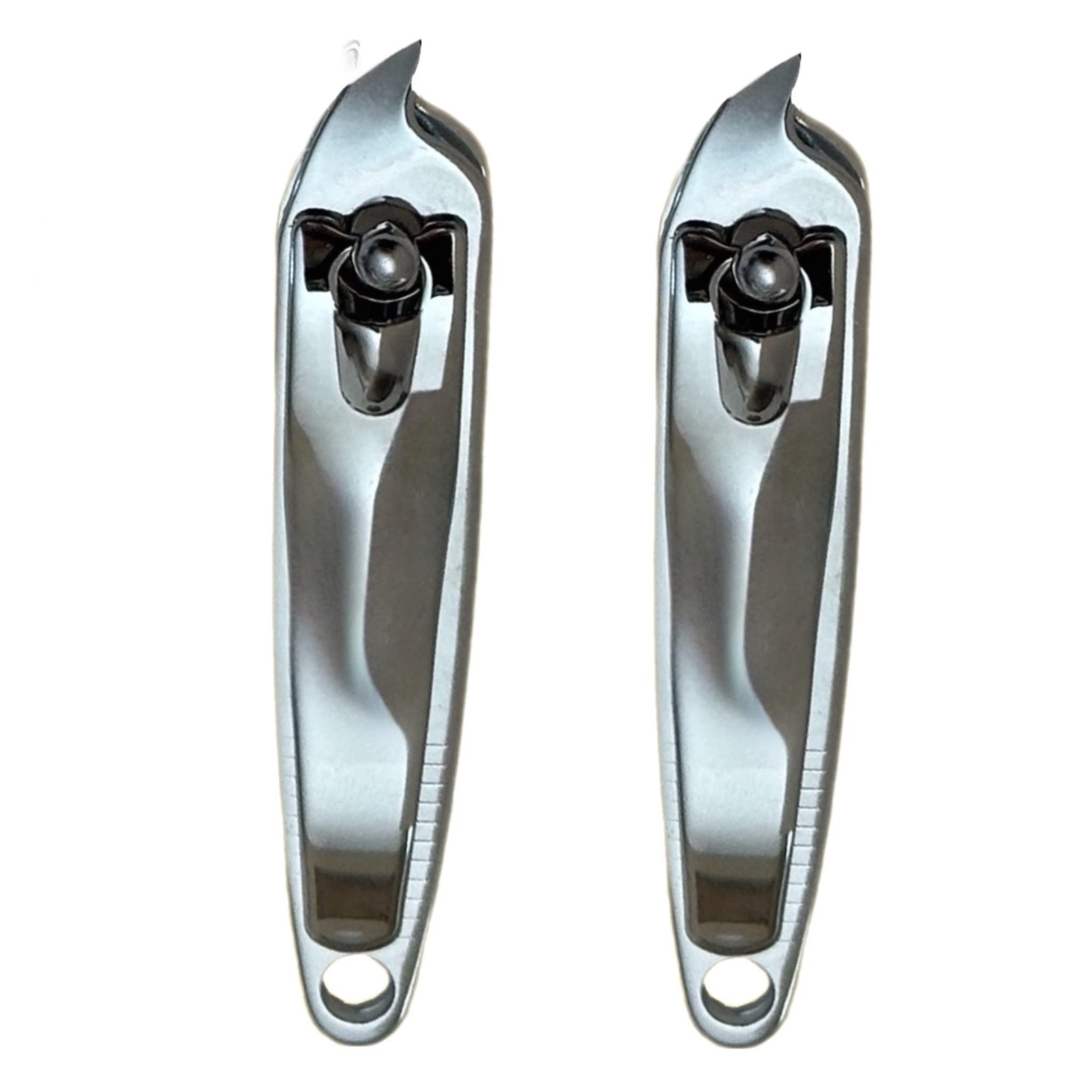 Slanted Edge Nail Clippers & Cuticle Trimmer Side Angle Pedicure Manicure Tool