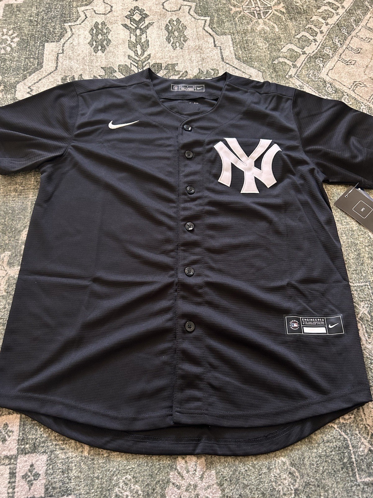 Cody Bellinger Adult Black Yankees Jersey Size Large