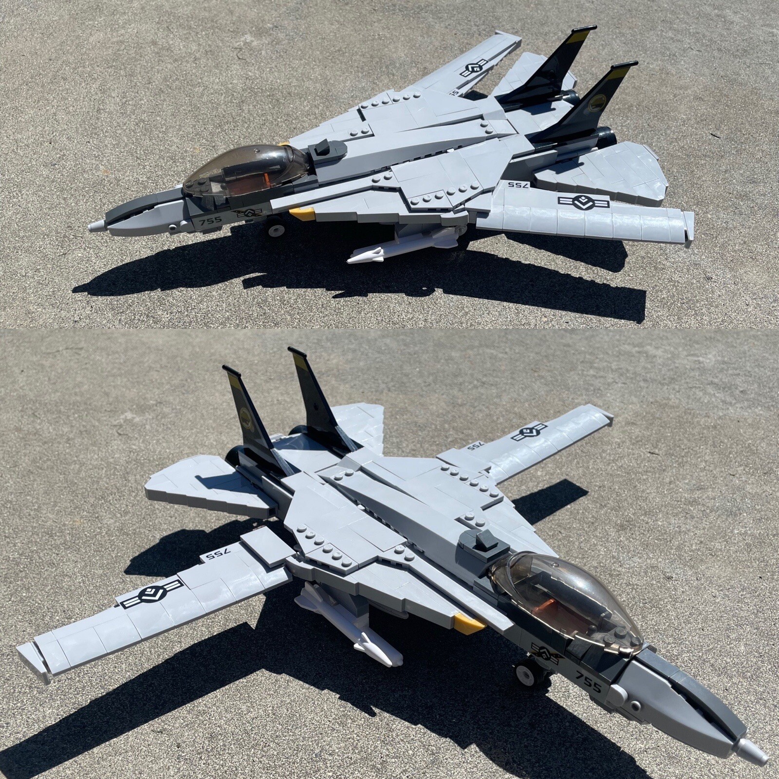 F-14 Tomcat Fighter Jet Building Blocks Military Bricks Model in Authentic Box