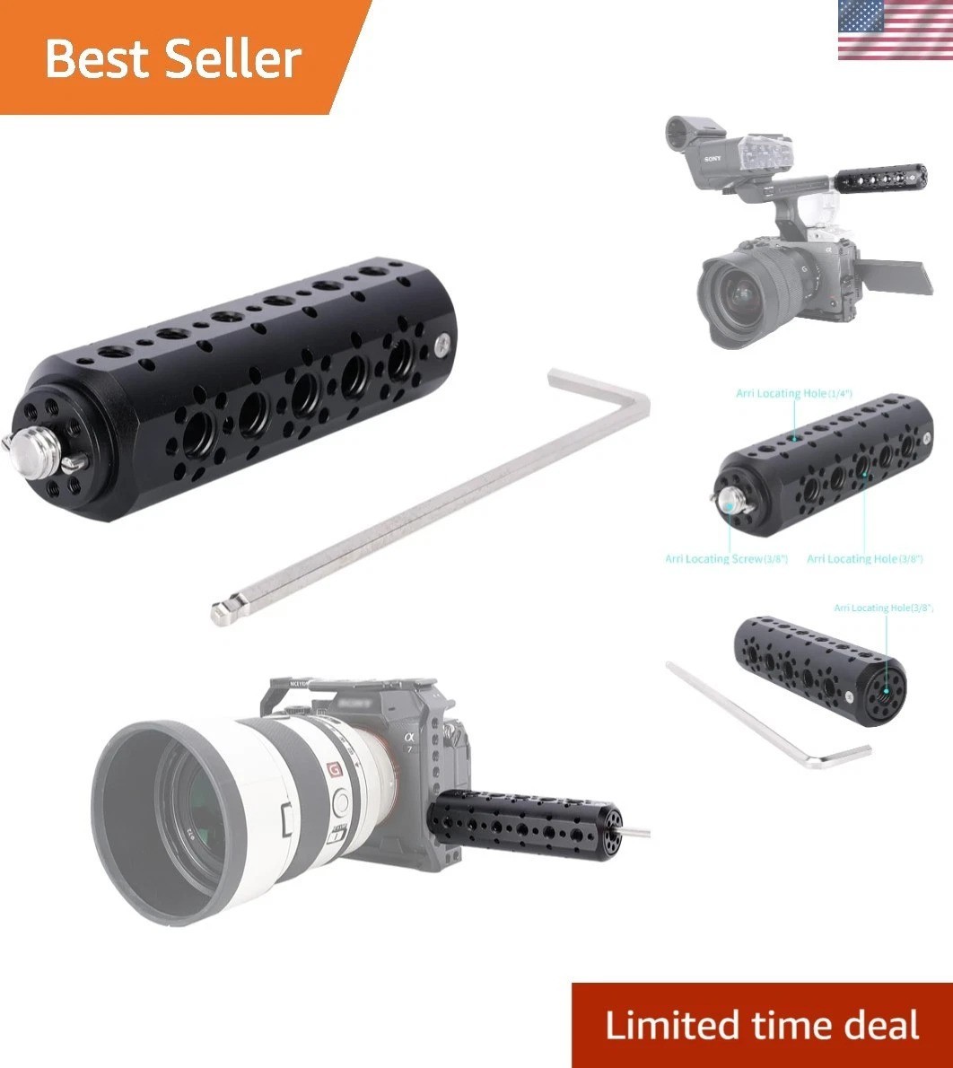 Multi-Purpose ARRI Mount Cheese Handle Grip - Essential for Video Stabilization