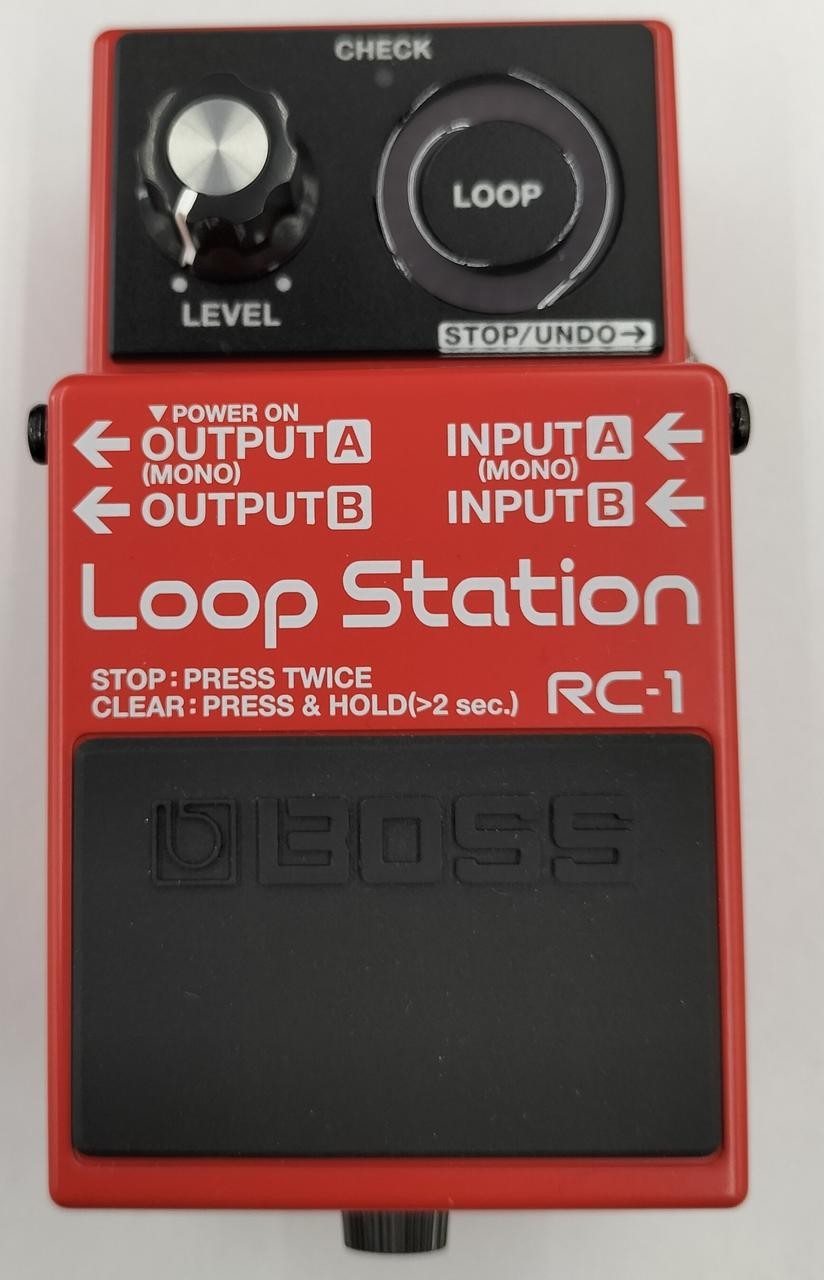 BOSS RC 1 Looper Pedal Guitar Effect Unit Compact Used Authentic Excellent