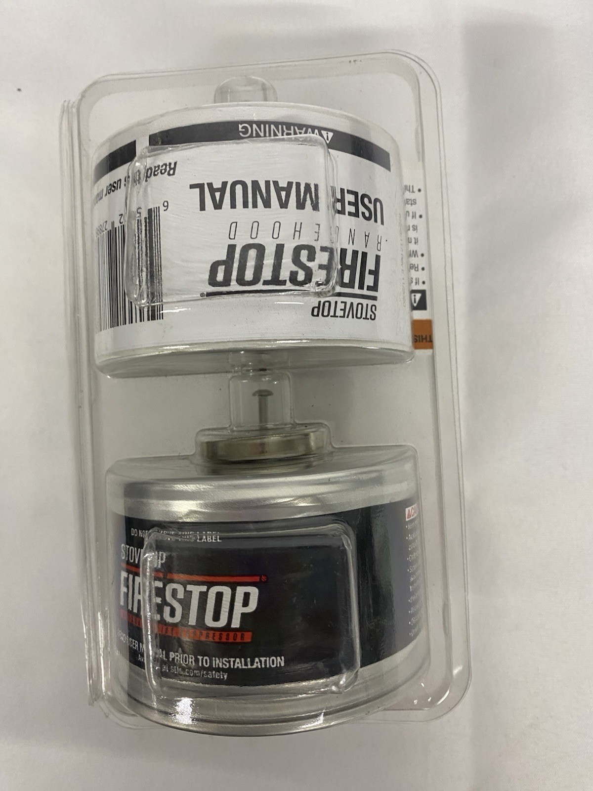 Rangehood Fire Suppressor (1 Pair) Expires August 2030 - May 2031