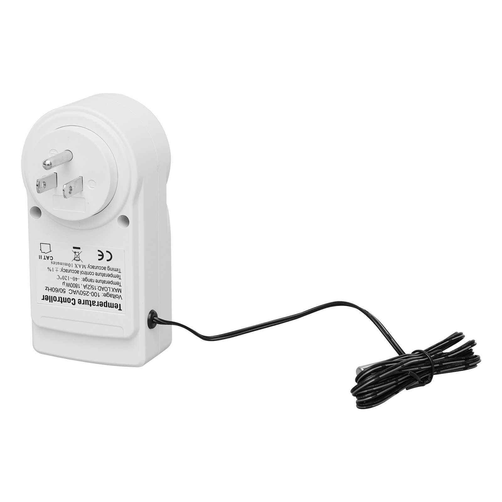 Outlet Plug Temperature Controller Dual Display Outlet Thermostat For Greenhouse