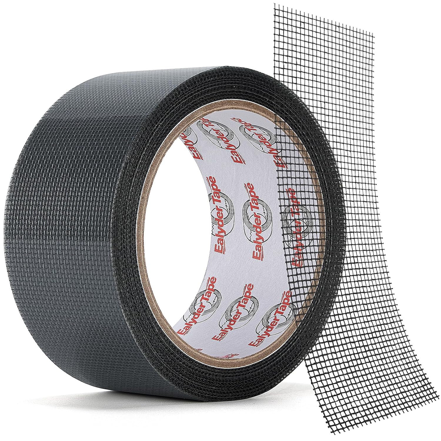 2″ X 30 FT Black Window Screen Repair Tape, Strong Adhesive Fiberglass Mesh Patc