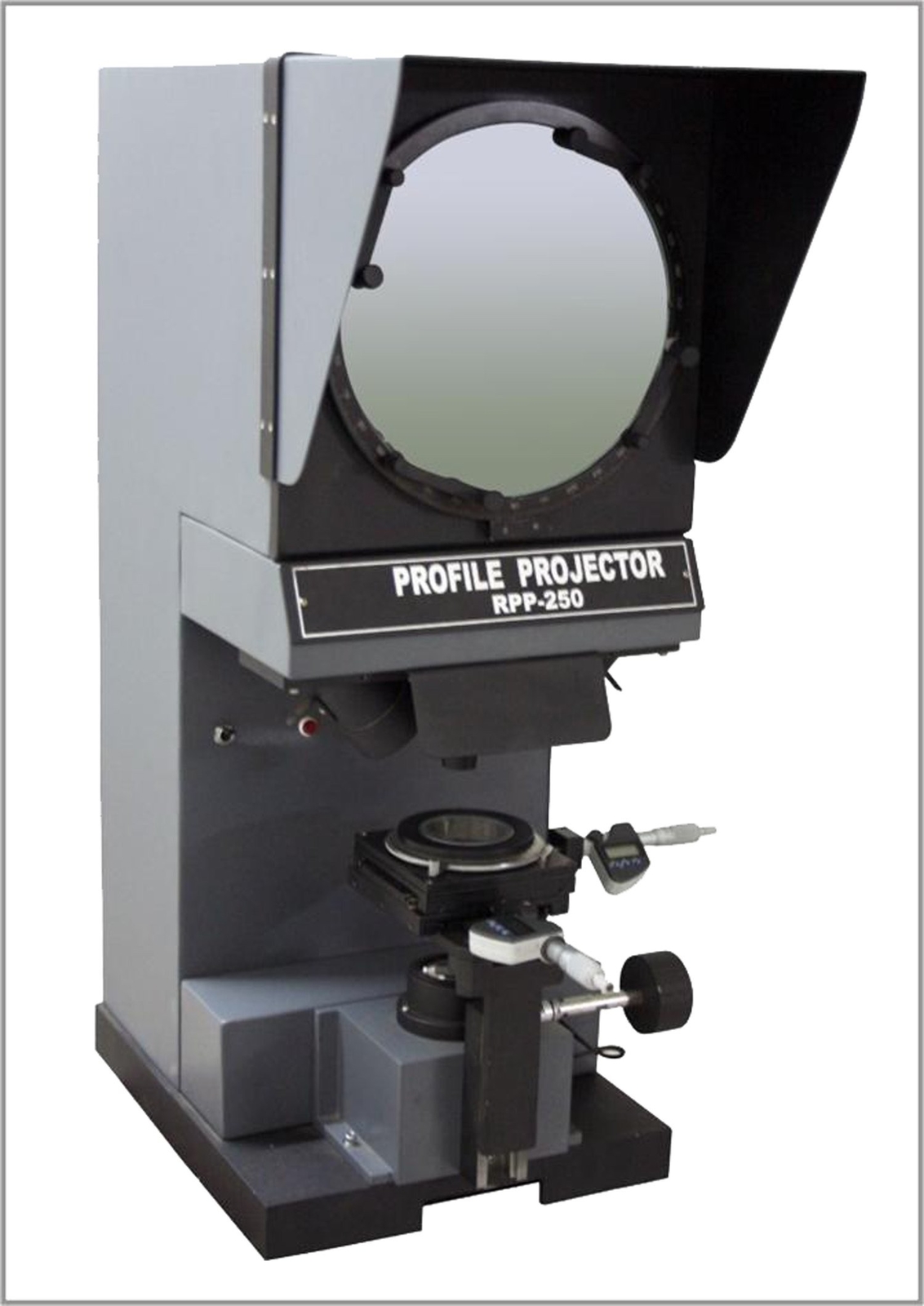 Optical Profile Projector Shadowgraph with Digital Inch mm Readout fr Inspection