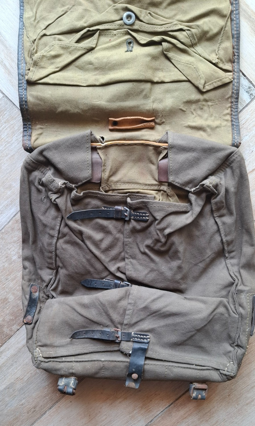 German Backpack M39 WEHRMACHT WWII Original Backpack Satchel Backpack