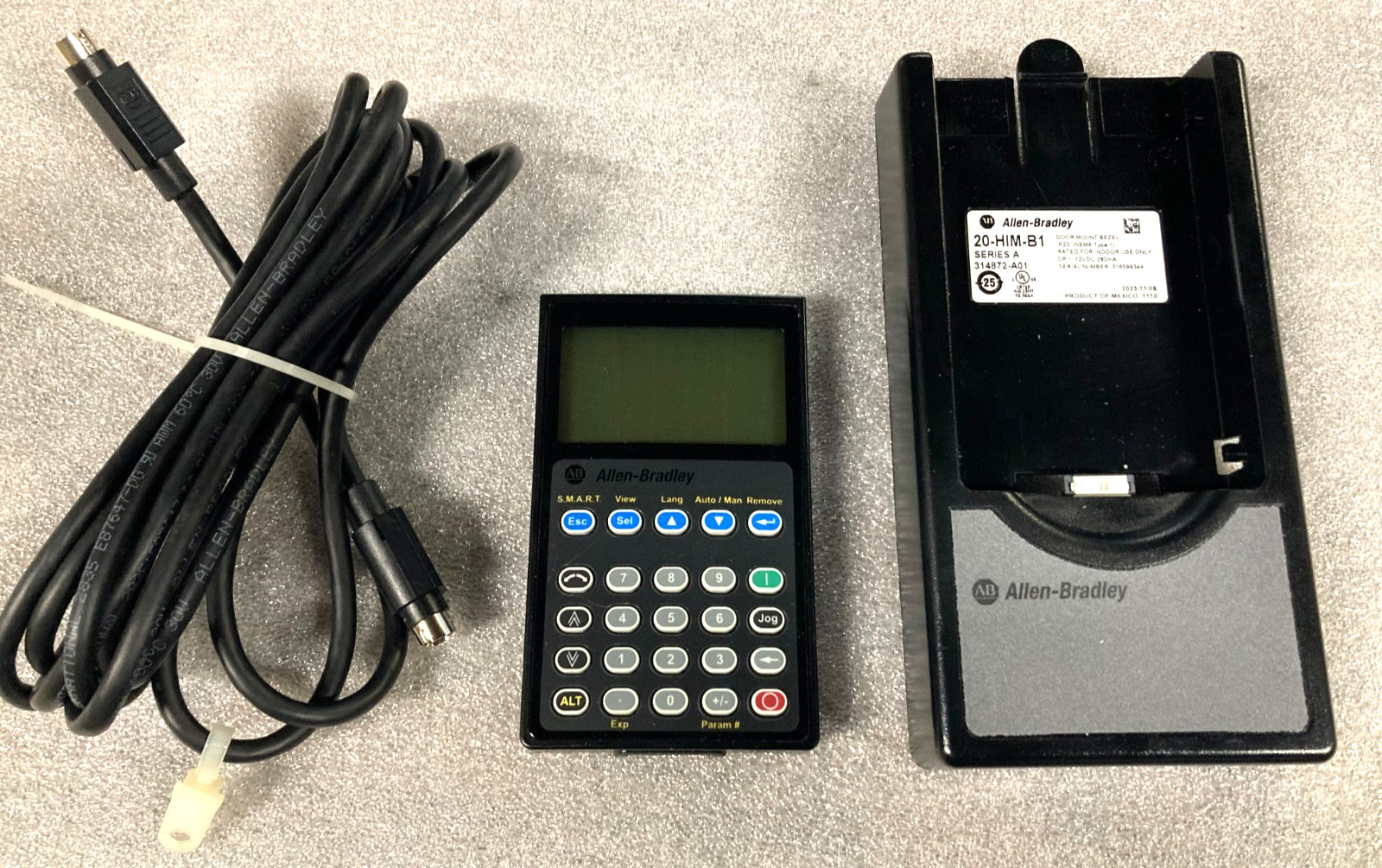 Allen-Bradley 20-HIM-A3 Series C w/20-HIM-B1 & A22105-134-03 Cable - New