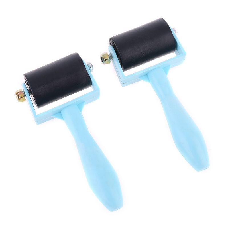 2Pcs Rubber glues roller for Nonslip Tape Construction tool, Printmaking