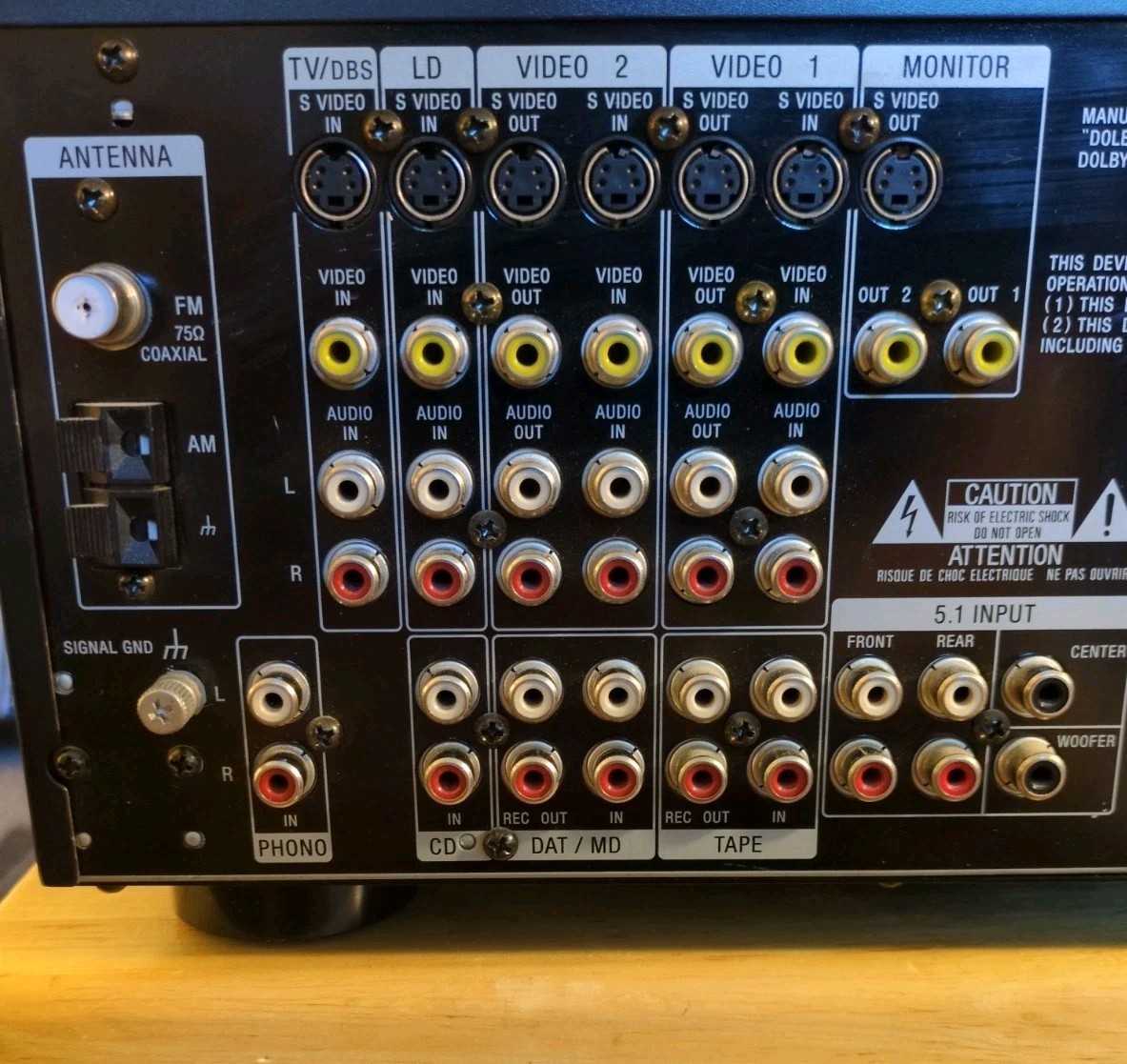 SONY STR-GA8ES AV Receiver