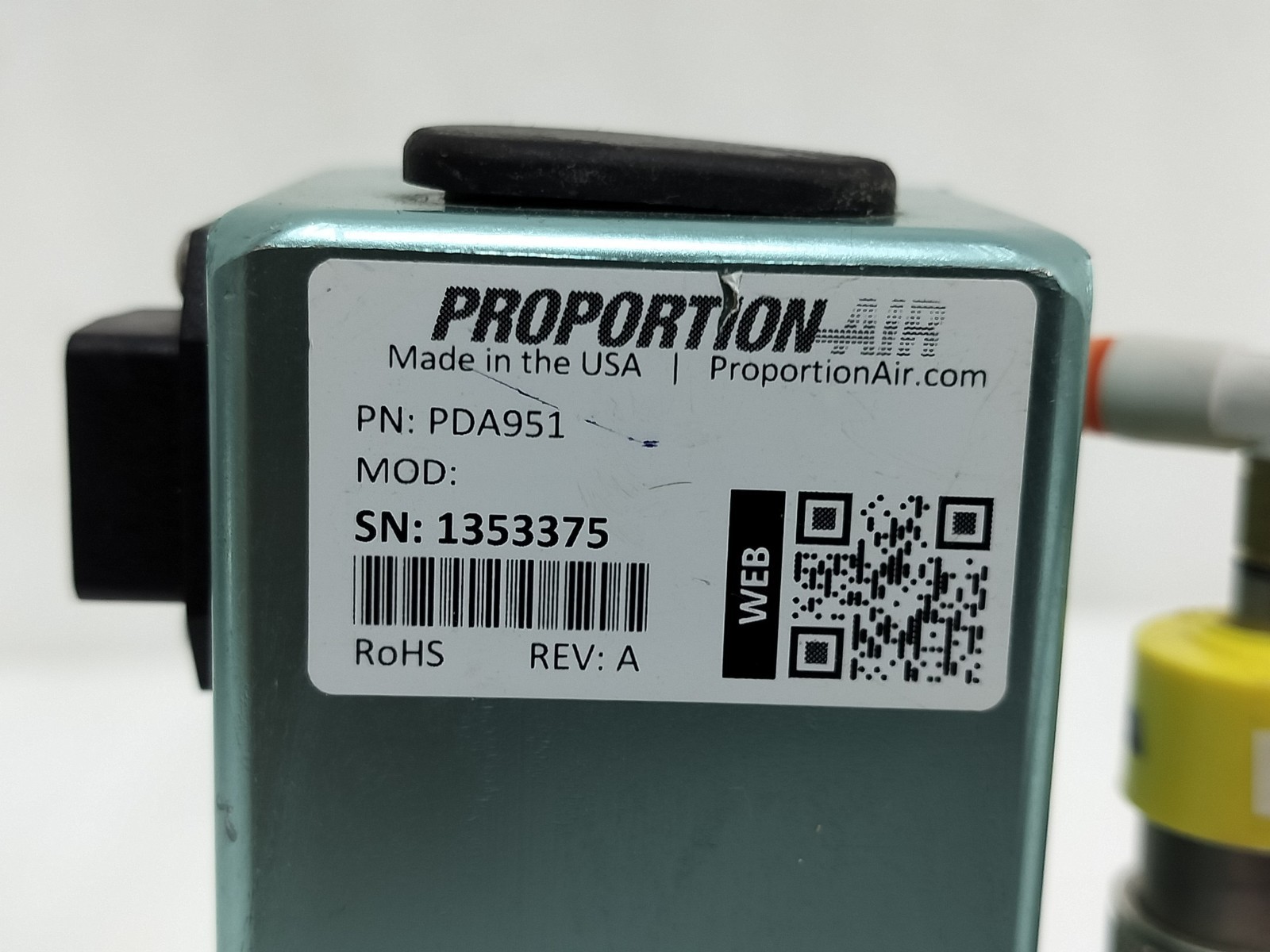 Proportion-Air PDA951 Air Flow Controller