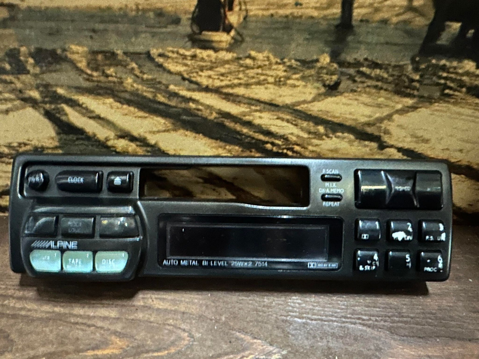 7514 alpine faceplate