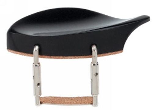 Ebony Violin Chinrest 3/4 Dresden Style