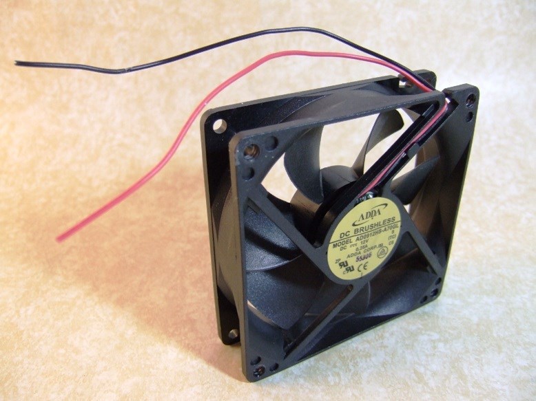 ADDA DC 12V 92 mm x 92 mm x 25 mm Power Supply FAN AD0912HS-A70GL (NO connector)