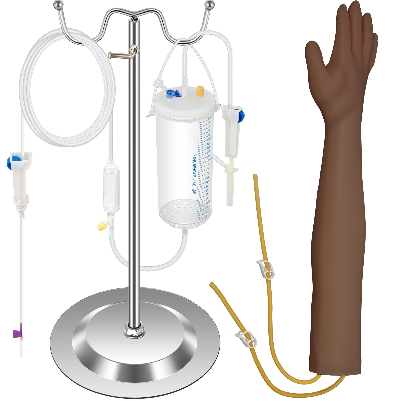 Iv Kit Iv Practice Arm Phlebotomy Venipuncture Practice Arm Training Model