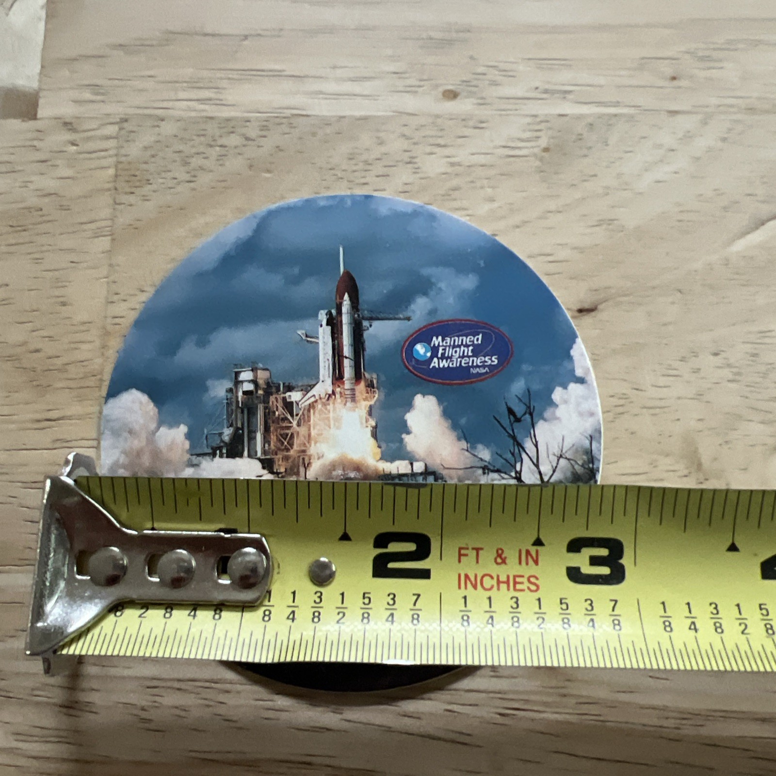 Vintage NASA Space Shuttle Sticker - World Class Quality