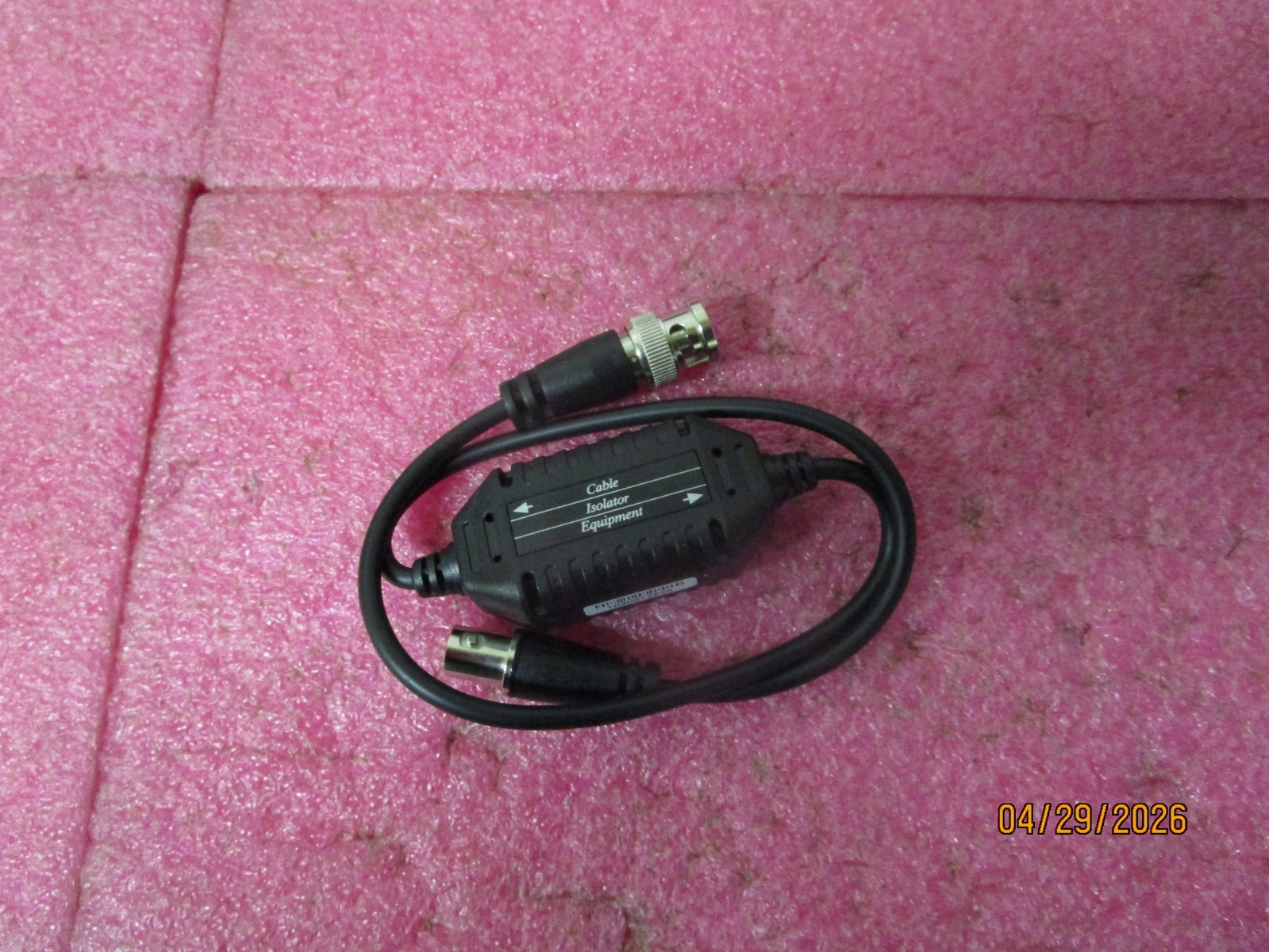 Speco Technologies TVIGL Ground Loop Isolator for TVI Cameras HD-TVI AHD HD-CVI