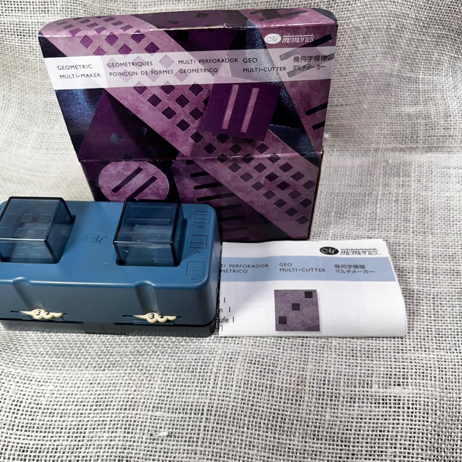 Creative Memories Geometric Multi-Maker / Geo Multi-Cutter punch system