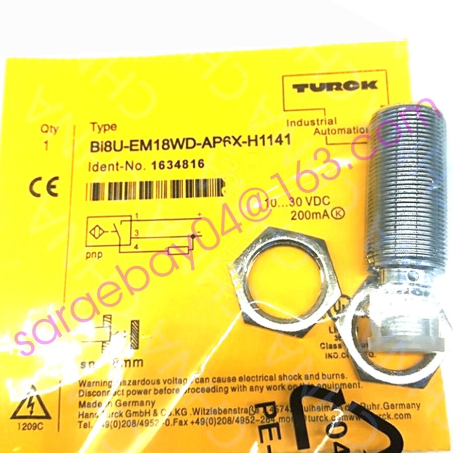 New For TURCK NI15U-EM18WD-AP6X-H1141 1634818 Inductive sensor PNP