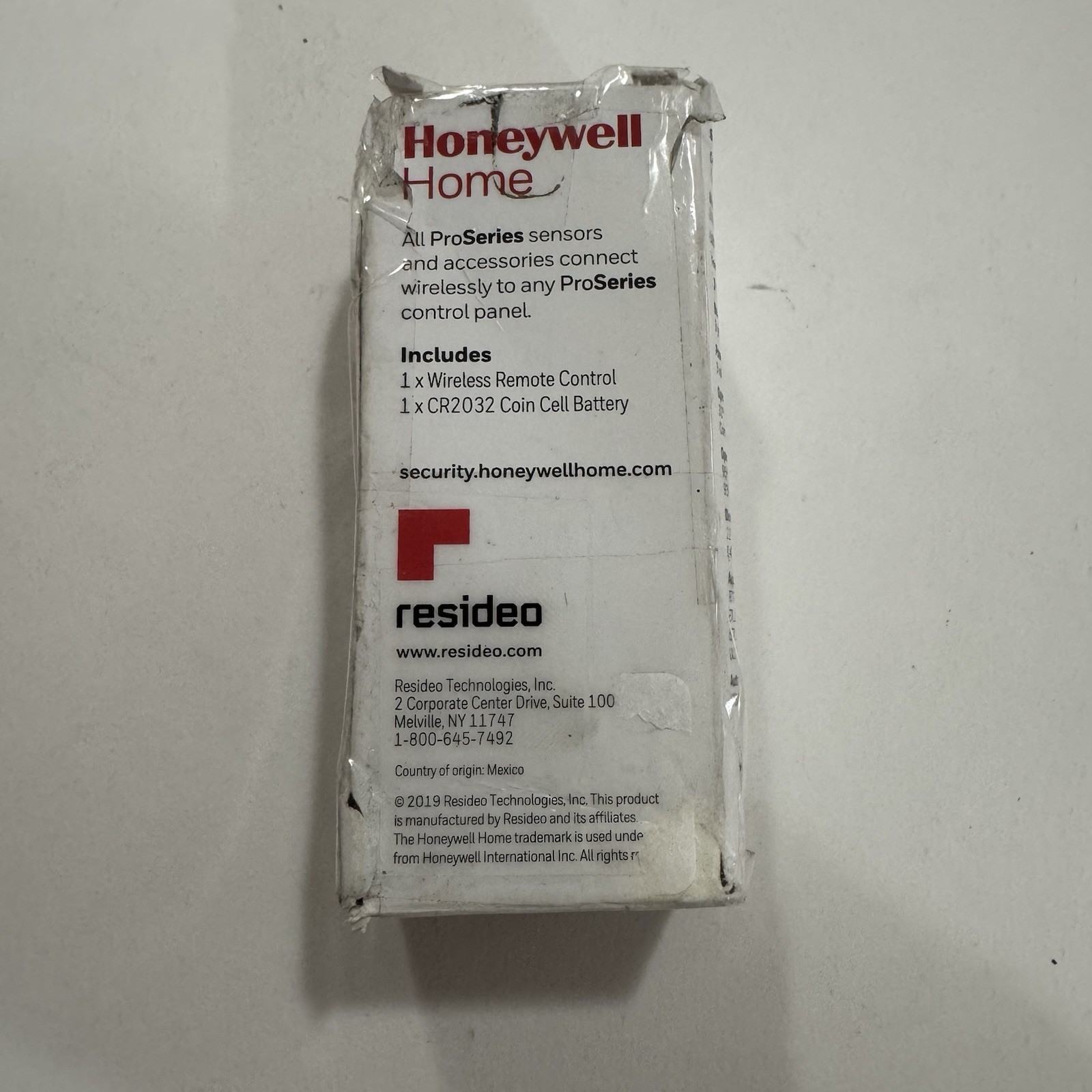 Honeywell Home PROSIXFOB ProSeries Wireless Key Fob New E51