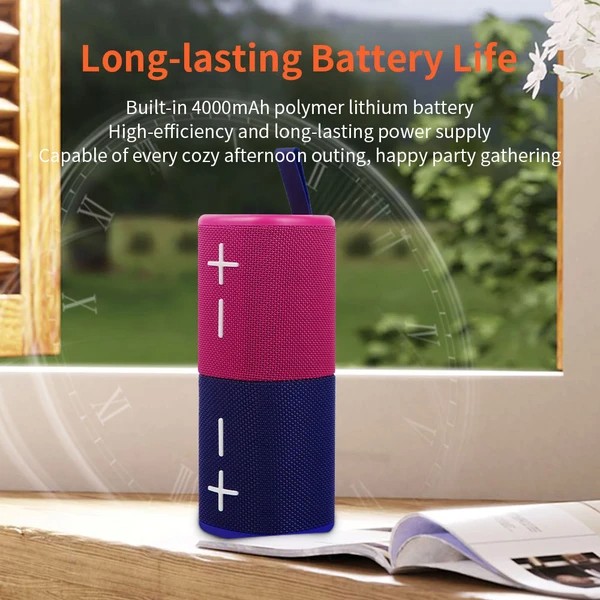 Cyboris S18 2 In 1 Magnetic Split Bluetooth Speaker, Color Blocking Waterproof D