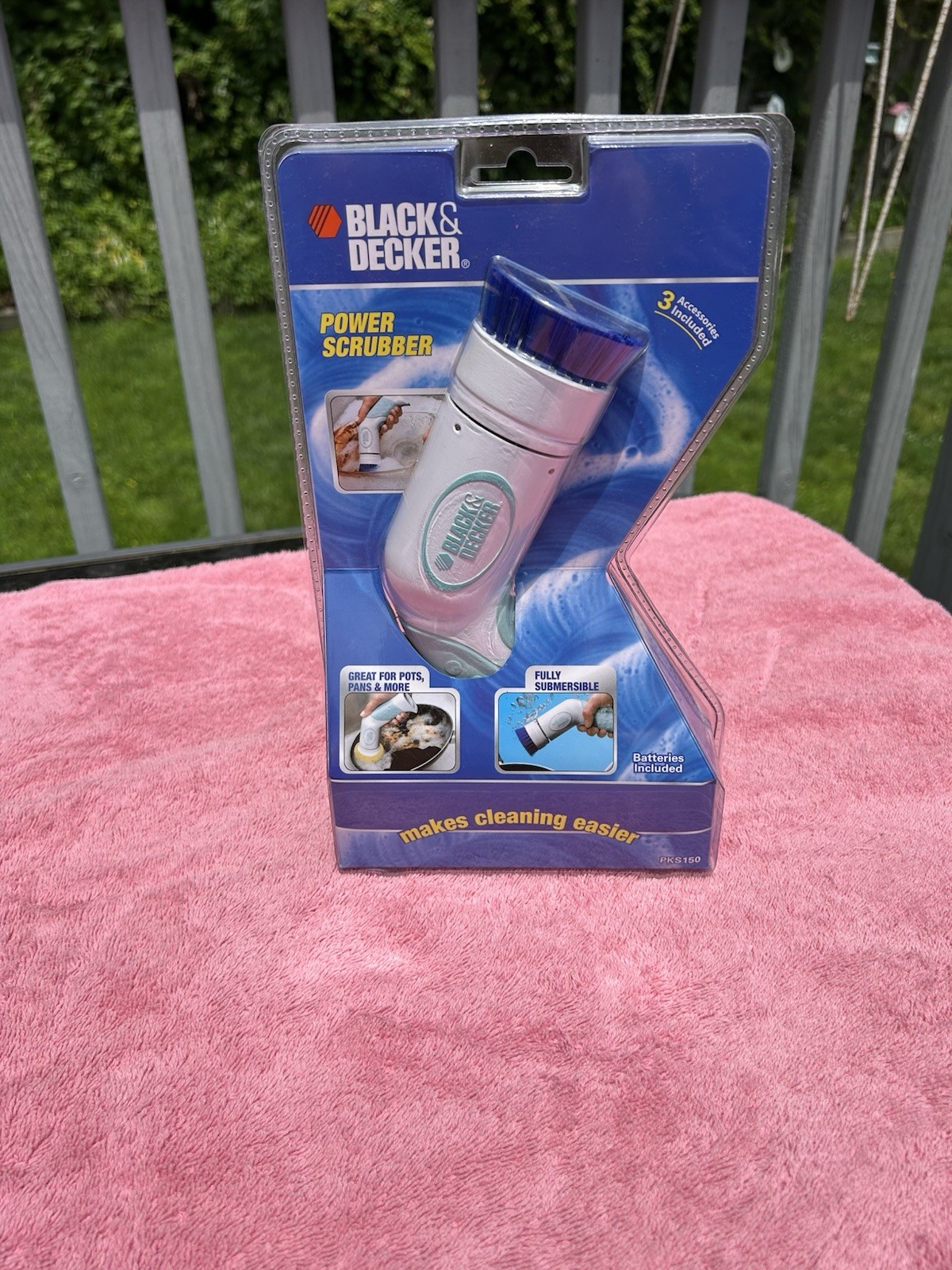 Black & Decker Kitchen & Bath Battery Powered Power Scrubber PKS150