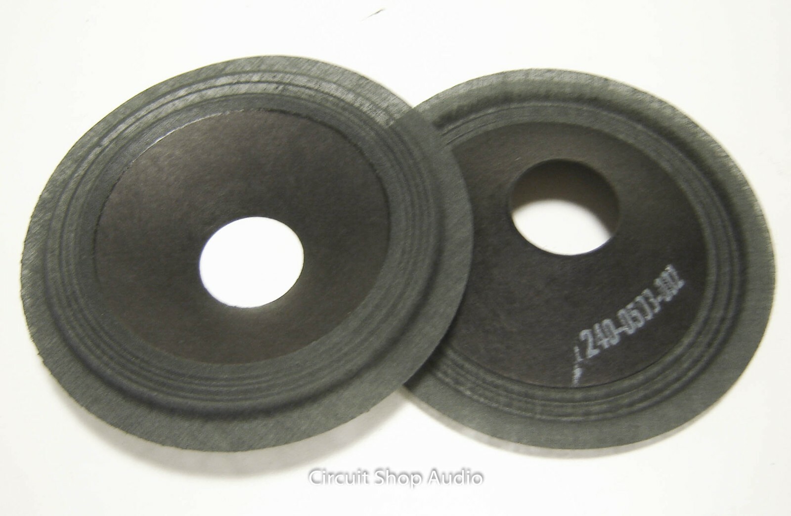 Pair 4.5" Paper Cones - Speaker Parts - 240-0503-002