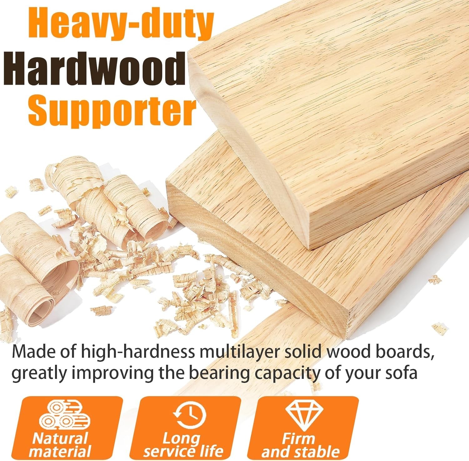 Heavy Duty Couch Cushion Support Boards for Fix Sagging Seat Sofa 21.5''x70''