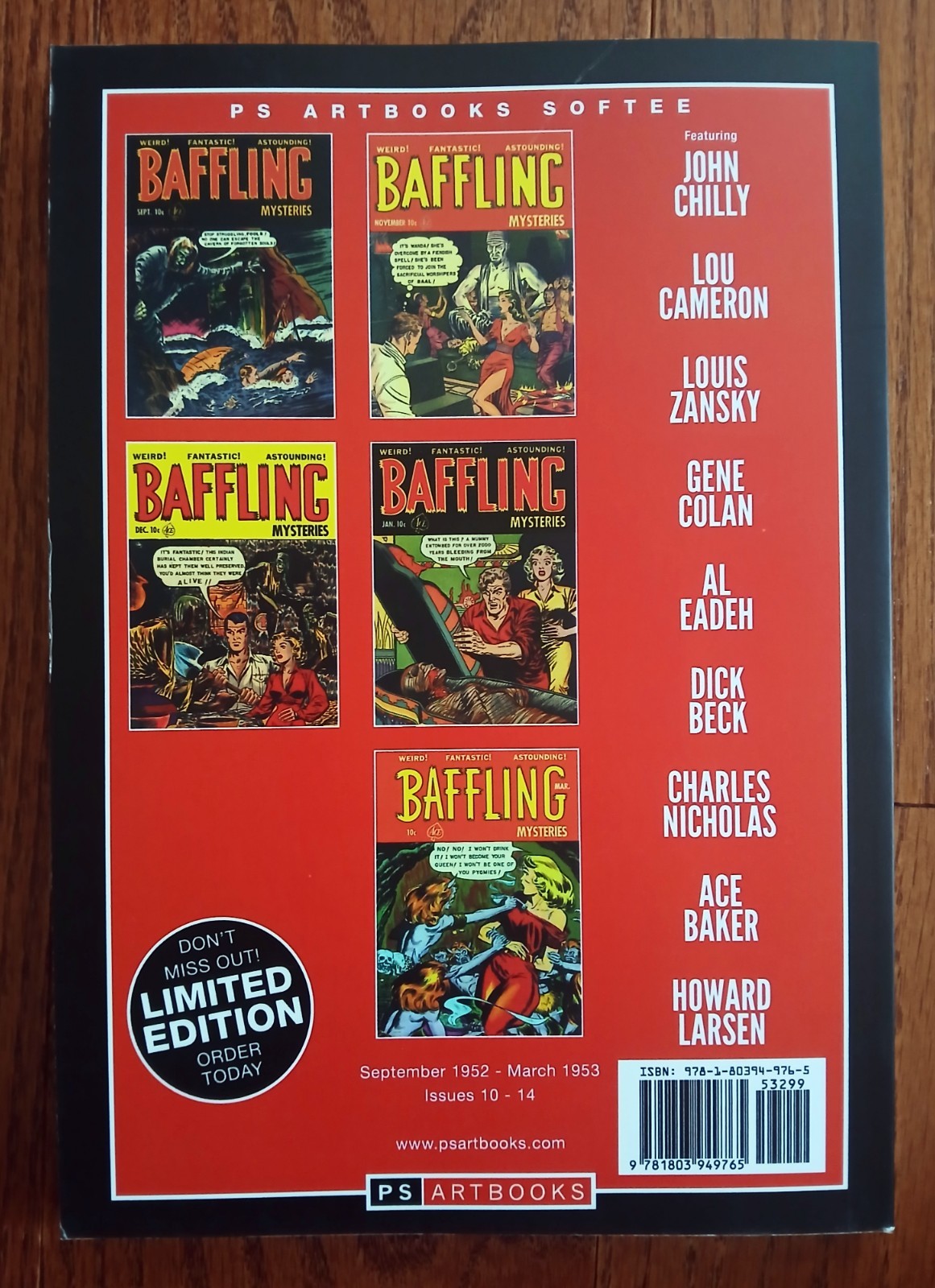 Baffling Mysteries Volume 2 Vol. 2 PS Artbooks Softee