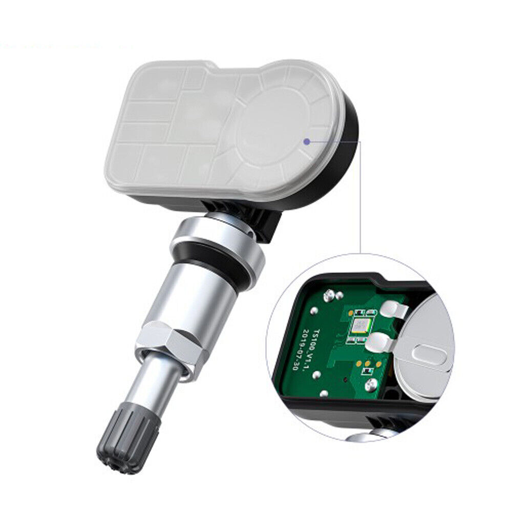 XTOOL TS100 TPMS 315MHz & 433MHz Programmable Tire Pressure Sensor 4pack Metal
