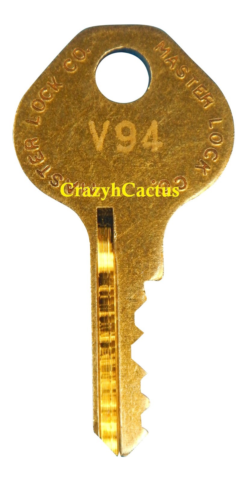 Master Lock Padlock 1525 1585 2010 2076 Control Key OEM Original Master Key V94