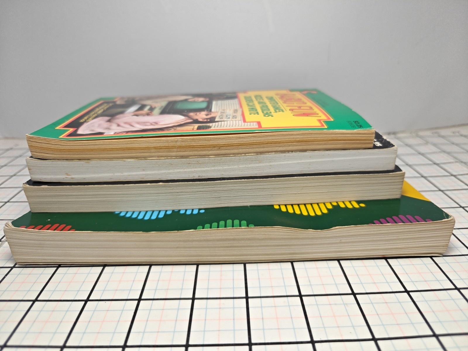 Lot of 4 VTH computer books Cheap Video Cookbook, Basic Programs Games, Apple 2