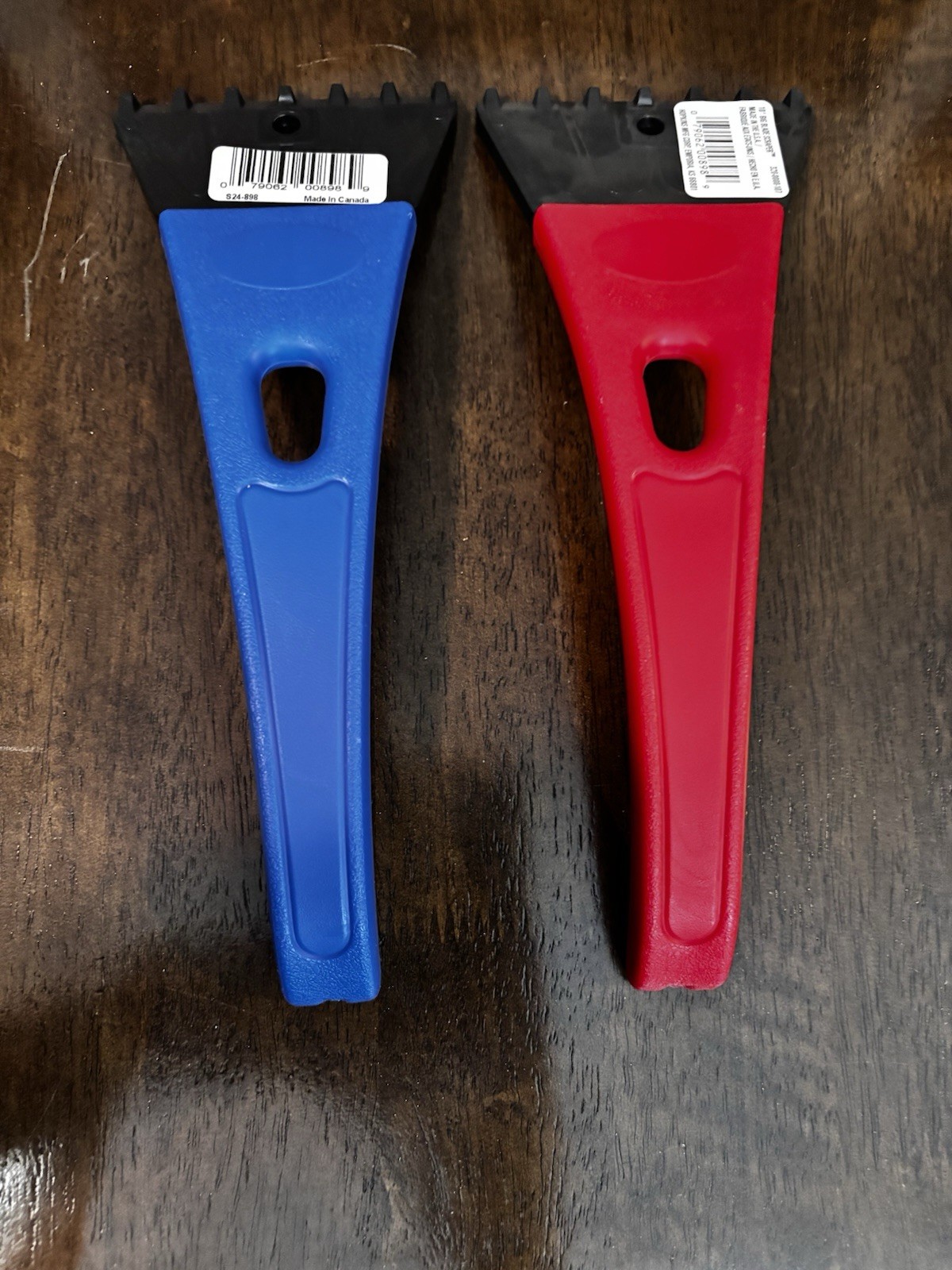 2 Handy Ice Scrapers s24-898 Mallory Fits in glove box