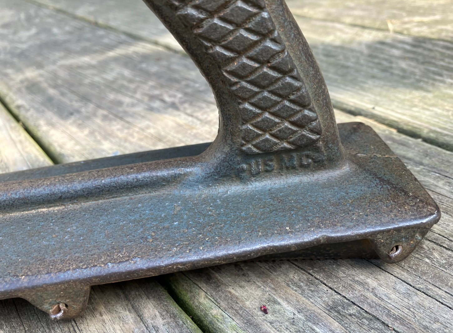 Odd USMC Leather Shaving Plane
