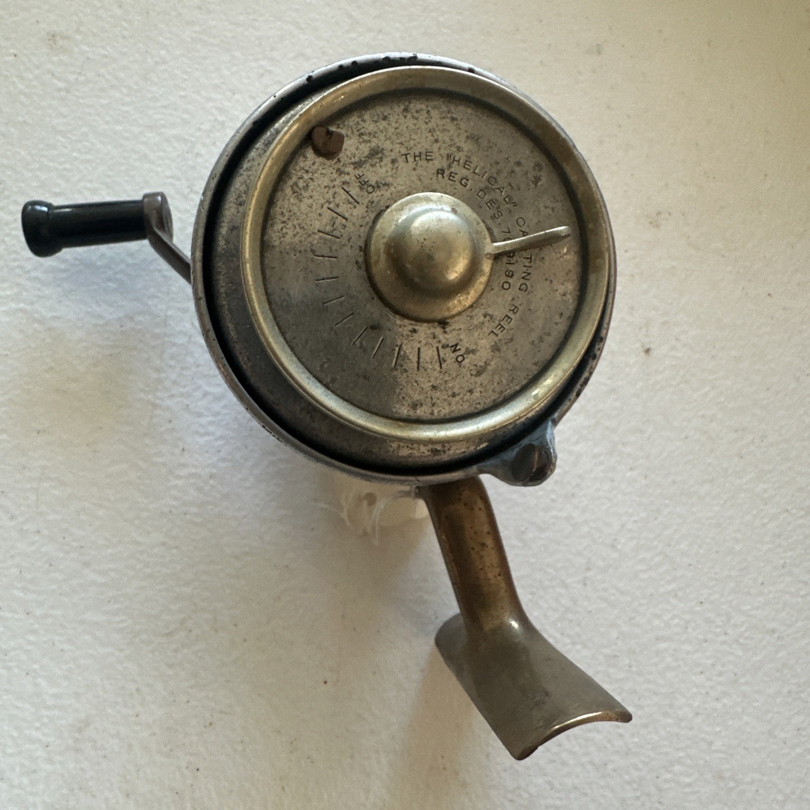 Vintage Rare Find The Helical Casting Reel Co. Of Redditch England. Fishing Reel